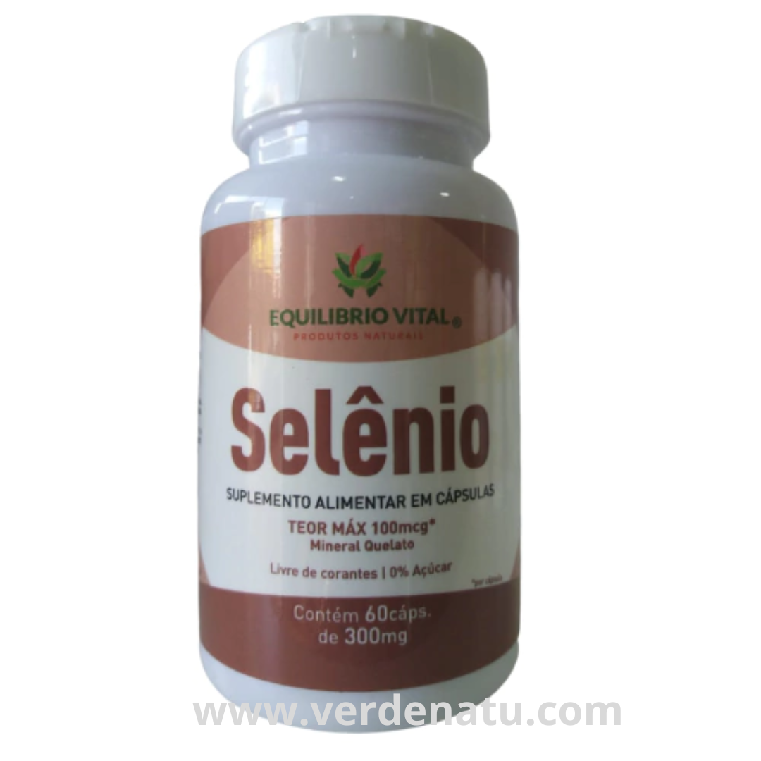 Selênio Quelado 240mg 60 cápsulas Equilibrio Vital