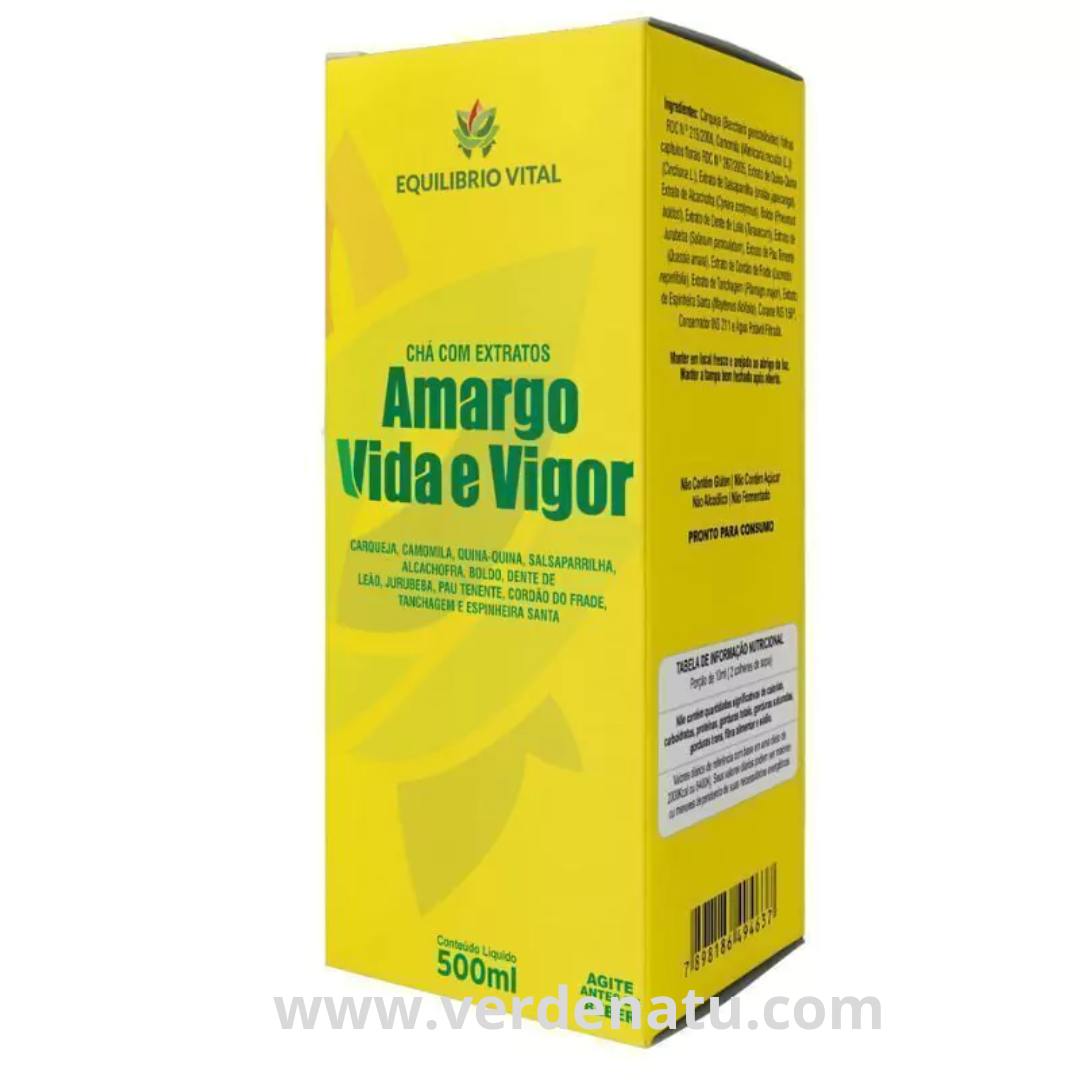 Amargo Vida e Vigor 500ml Equilibrio