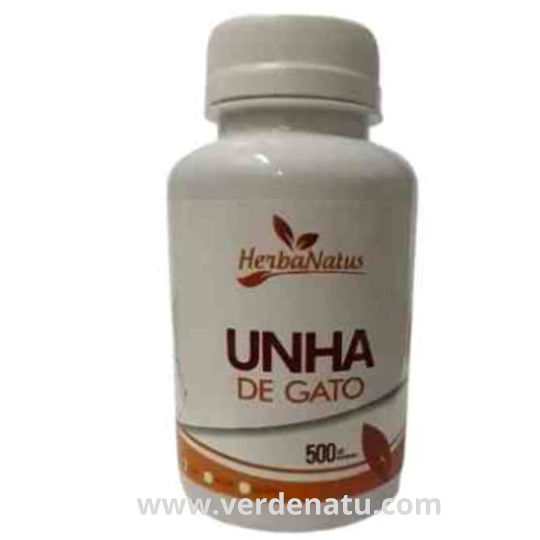 Unha de gato 60 cápsulas 500mg Herbanatus