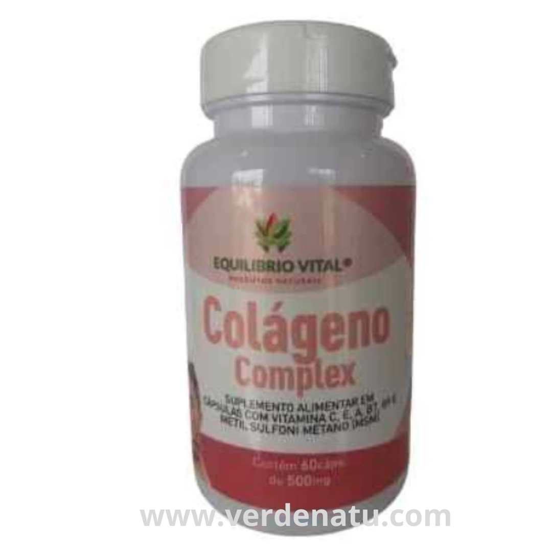 Colágeno Complex 60 cápsulas 500mg Equilíbrio